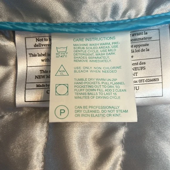 Obermeyer Women's XS Blue Kassi Quilted Hooded Down Zip Puffer Ski Vest - Picture 5 of 10